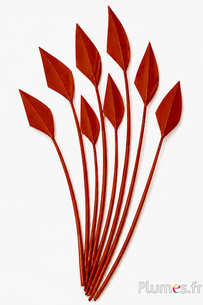 Schwan Pfeilform - 20-30 cm - schokolade